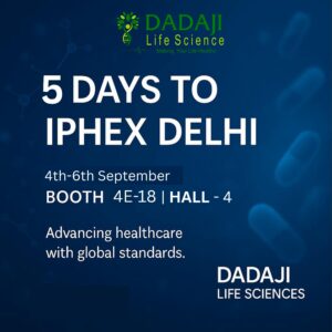 Notification about our stall being held at iPhex 2025 at New Delhi from 4th - 6th September